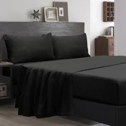 Comfort Sheet Set Asst Bordure Dobby