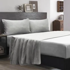 Comfort Sheet Set Asst Bordure Dobby