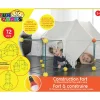 Construction Fort With Lights