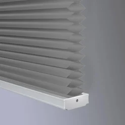Cordless Blackout Pleated Cellular Blinds | Grey