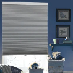 Cordless Blackout Pleated Cellular Blinds | Grey