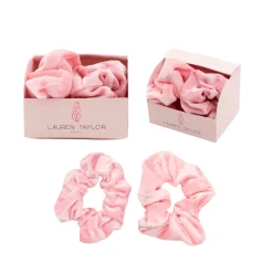 Corduroy Velvet Scrunchie Set