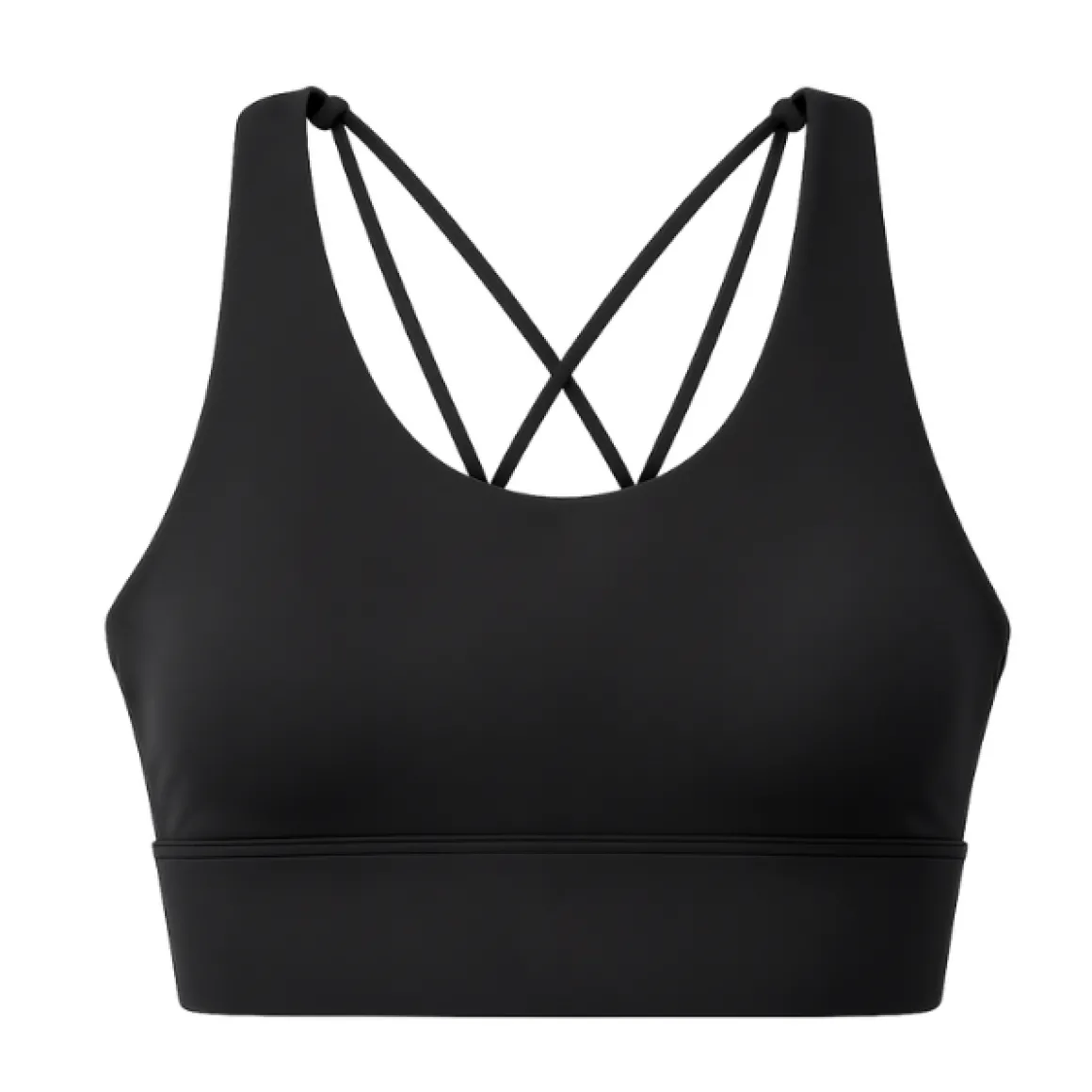 Cross-Back Medium Support Sports Bra