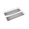 Cultery Tray 2 Sections White/grey