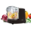 1.5 Cup Mini Electric Chopper Black