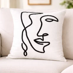 Cushion Face Flocked