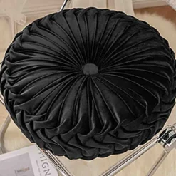 Cushion 16in Round Velvet Asst