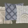 Cushion Tufted Geo 20X20"