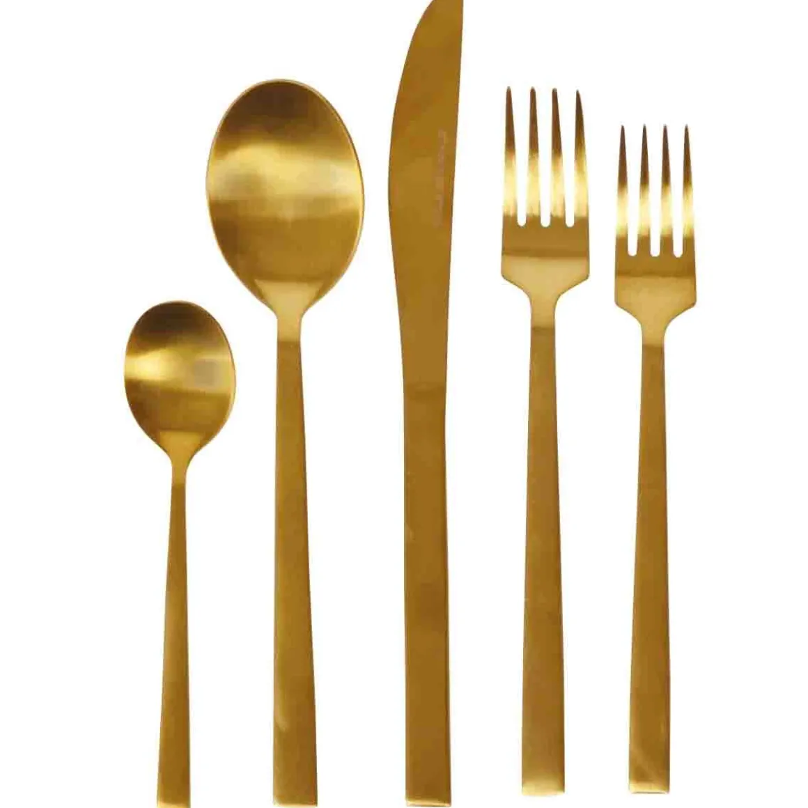 Cutlery 16pcs Gold