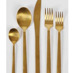Cutlery 16pcs Gold