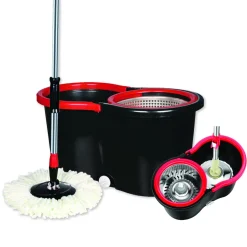 Cyclone Spin Mop & Bucket System – Easy Clean Set
