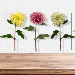 Dahlia Flower Pick 63cm
