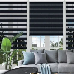 Day and Night Cordless Roller Blinds | Black