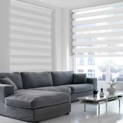 Day & Night - Cordless Blackout Roller Blinds | White