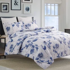 Delphi Floral Comforter Set