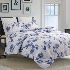 Delphi Floral Comforter Set