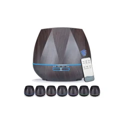 Diffuser Led Dark Wood Shaped 500ml