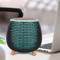 Diffuser Tripod Led Black/wood Colour 90ml