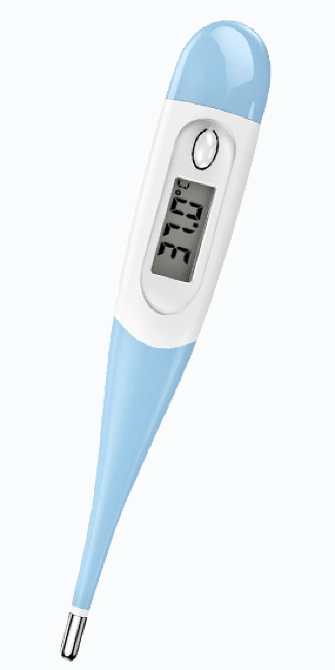 Digital Thermometer with LCD Display