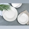 Dinnerware 12pc Set Taupe Gris