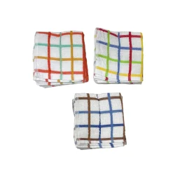 Dishcloth 4pk Check