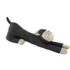 Door Stopper Cat Long Charcoal Length 29