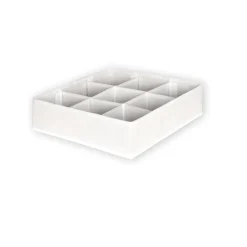 Drawer Divider White 35.5x35.5x10cm Foldable