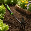 Dual-Purpose Hand Hoe and Cultivator – Two-Tone Garden Tool