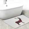 Eden Plaid Memory Bath Mat 20x30