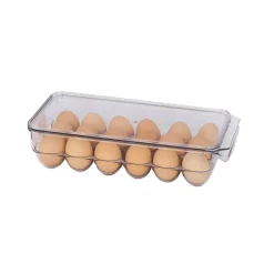 Egg Storage Box 18pk W/lid 33x17.5x8cm