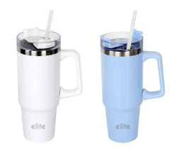 Elite - Drink Cup With Straw