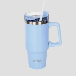 Elite - Drink Cup With Straw