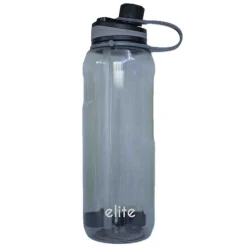 Elite -transparent Water Bottles 2000ml Lids Asst.