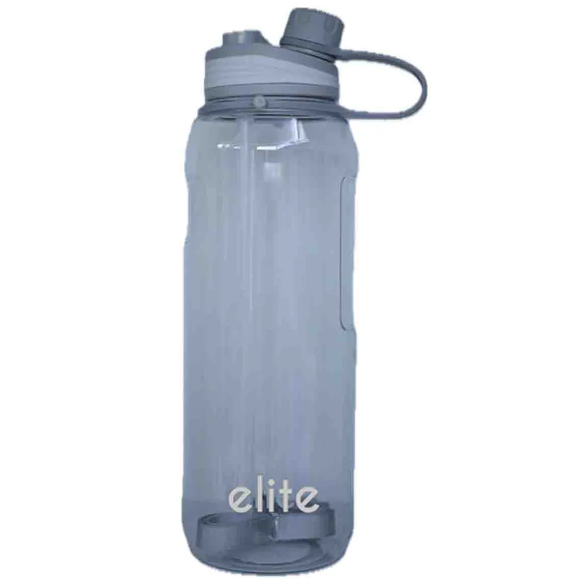 Elite -transparent Water Bottles 2000ml Lids Asst.