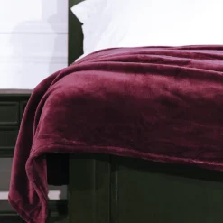 Erica Coral Fleece Blanket 100x90