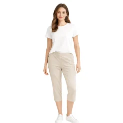Essential Cropped Pull-On Pants