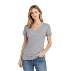 Essential V-Neck Cotton T-Shirt