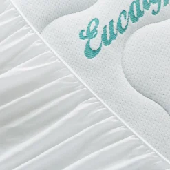 Eucalyptus Quilted Teal Mattress pad