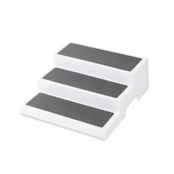 Expandable Storage Rack White/grey