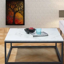 Facto Quare Coffee Table - Marble