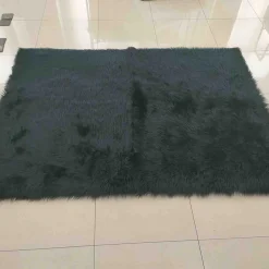 Faux Fur Carpet With Suede Fabric Back 120x180 cm