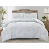 FERN Jacquard Comforter Set – 3-Piece Botanical Bedding