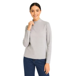 Fitted Turtleneck Top