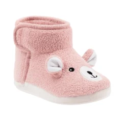 Fleece Bootie Slippers – Bear Design