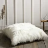 Floor Cushion 26x26 Faux Fur