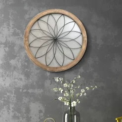 Floral Metal Wall Decor