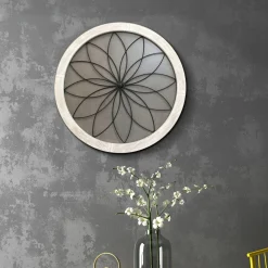 Floral Metal Wall Decor