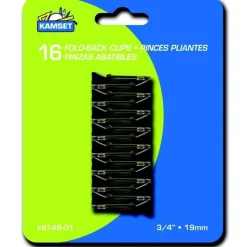 Fold Back Clips 16pcs