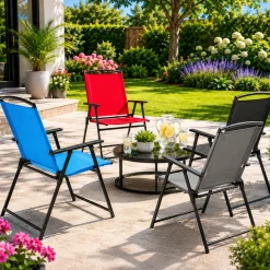 Folding Steel Chair
