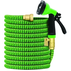 75 FT. Expandable Garden Hose with 10 Function Spray Gun